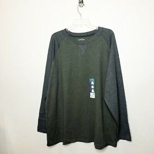 ISO Eddie Bauer Raglan shirt long sleeve tee